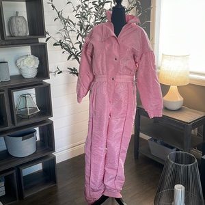 Vintage Pink Snowsuit / Ozone / Women’s size 10